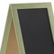 Flash Furniture Green Wooden A-Frame Magnetic Chalkboard HGWA-GDI-CRE8-554315-GG - alternate 3